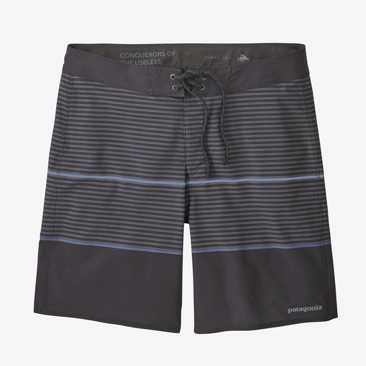 

Мужские шорты для доски Hydropeak Patagonia, цвет Olivas Stripe: Ink Black
