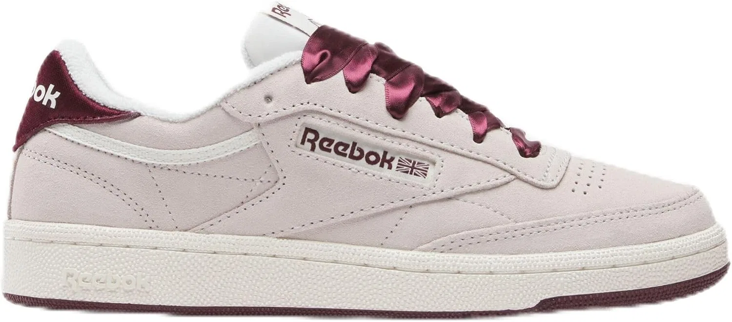 Кроссовки Reebok Workout Low, цвет Luxegrey Blackcherry Chalk