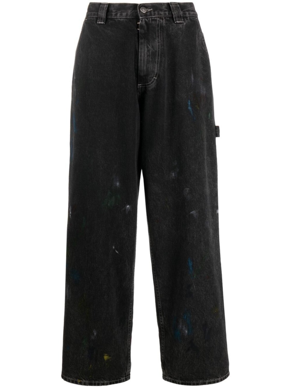 

Maison Margiela широкие джинсы Paint, черный