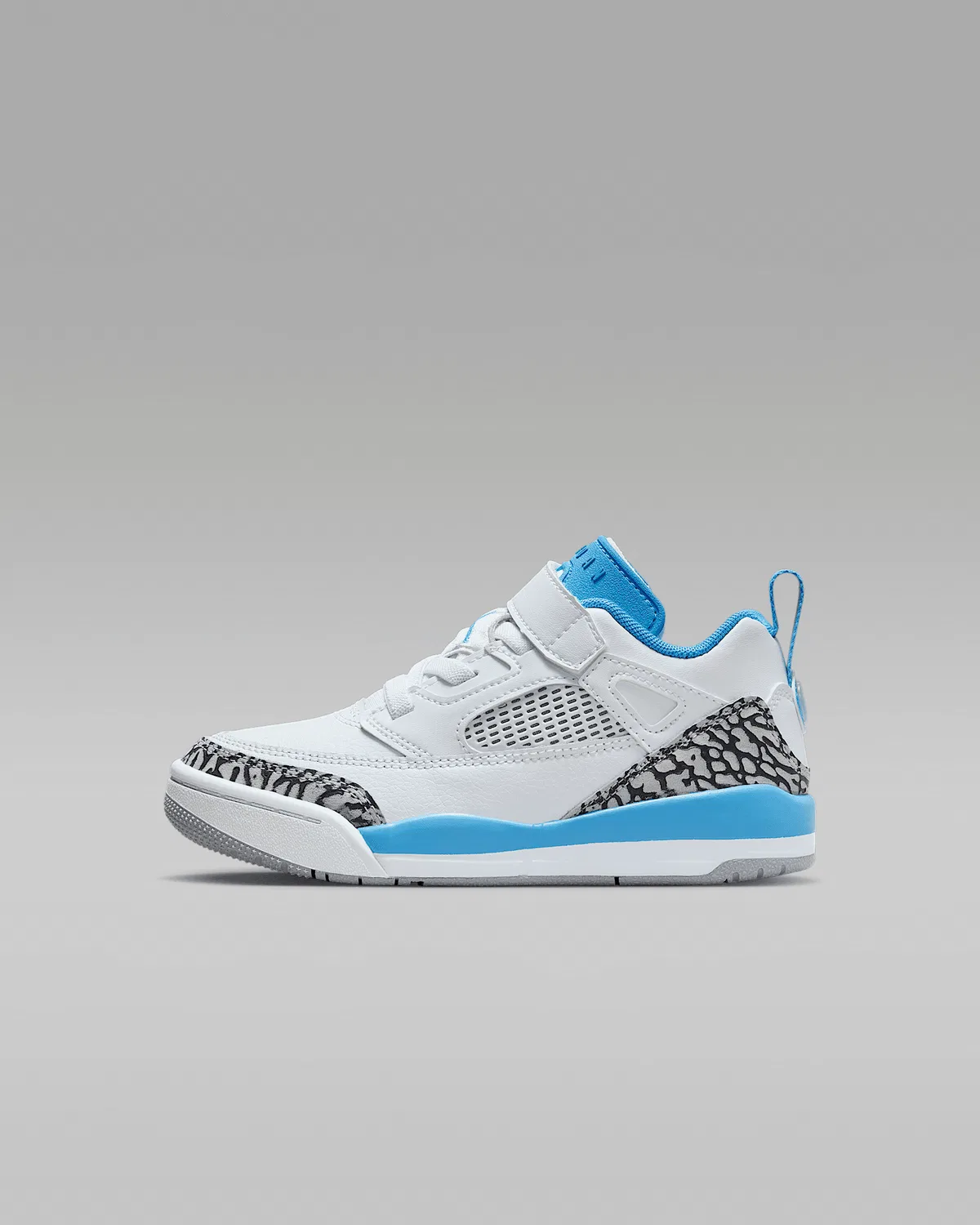 Детские кроссовки Jordan Spizike Low, White/Wolf Grey/Anthracite/University Blue
