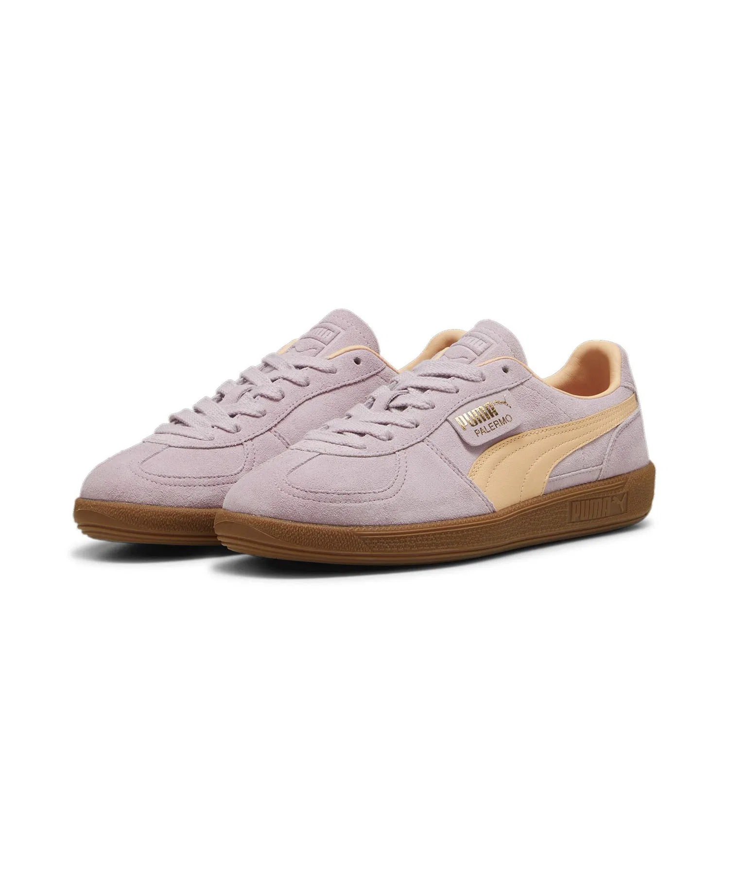 Мужские кроссовки PUMA Palermo из кожи розового цвета