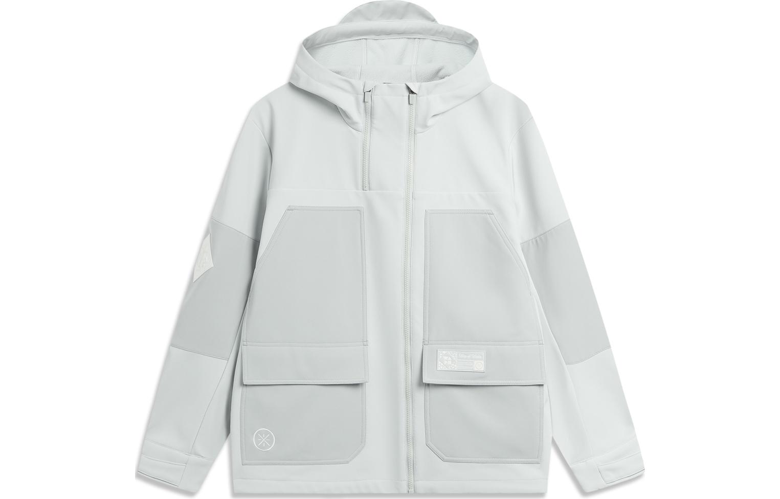 

Мужская куртка LiNing River Stone Gray, Sichuan Lime