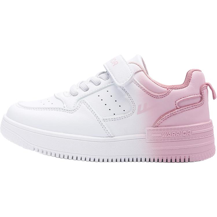 

WARRIOR Детские кроссовки с нескользящей подошвой, износостойкие, белые, розовые