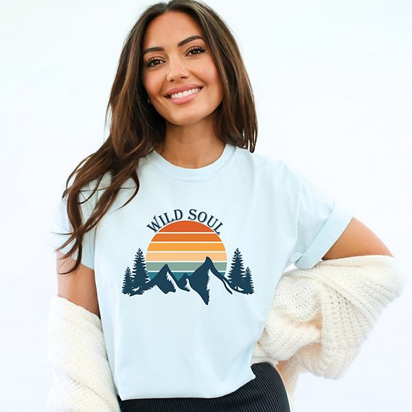 

Футболка Wild soul colorful garment dyed Simply Sage Market, Chambray, Зеленый, Футболка Wild soul colorful garment dyed Simply Sage Market, Chambray