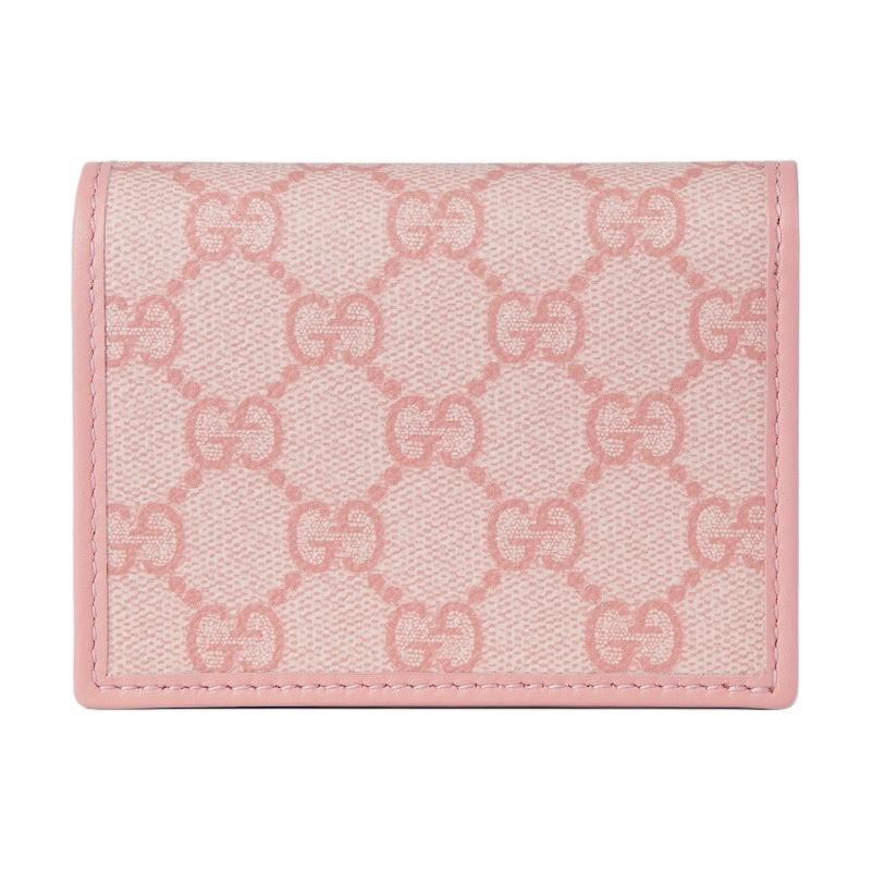 GUCCI Миниатюрный женский кошелёк из ткани с покрытием — фото 3