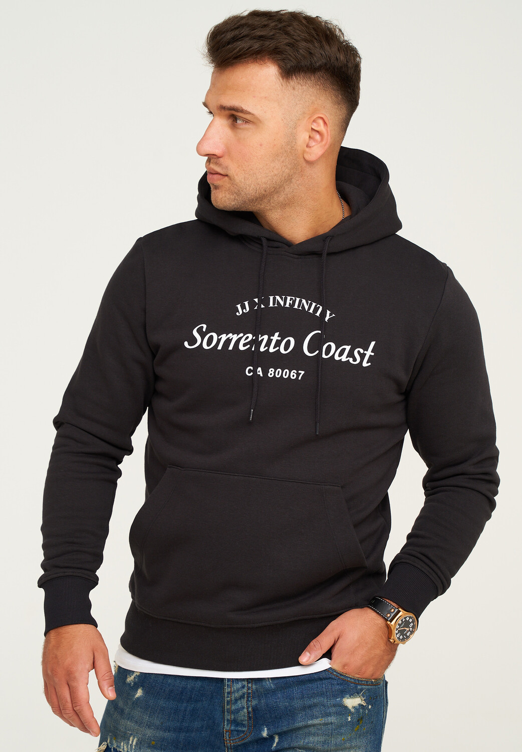 

Толстовка Jack & Jones Kapuzenpullover JJHILL SWEAT HOOD, цвет Tap Shoe