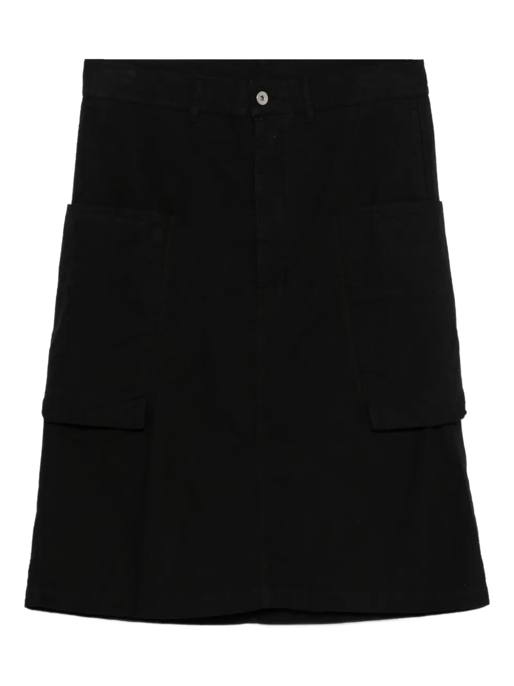 

Юбка Stefan с накладными карманами Rick Owens DRKSHDW, черный