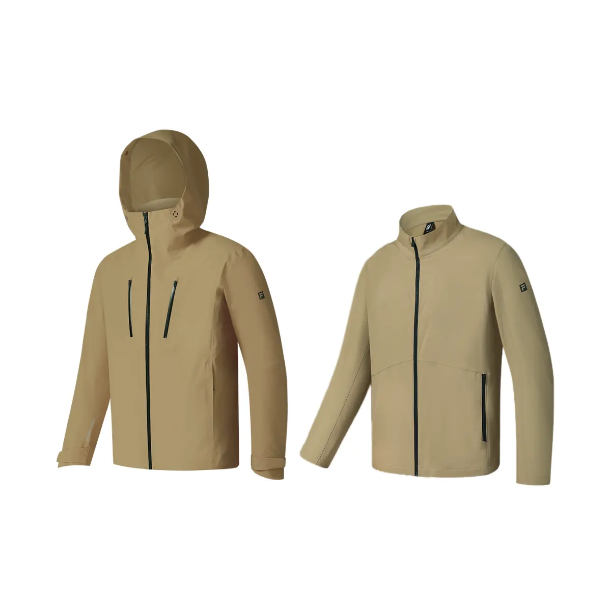 

FILA Исследователь ветровка мужская земляная пшеничная хаки, Earth Wheat Khaki