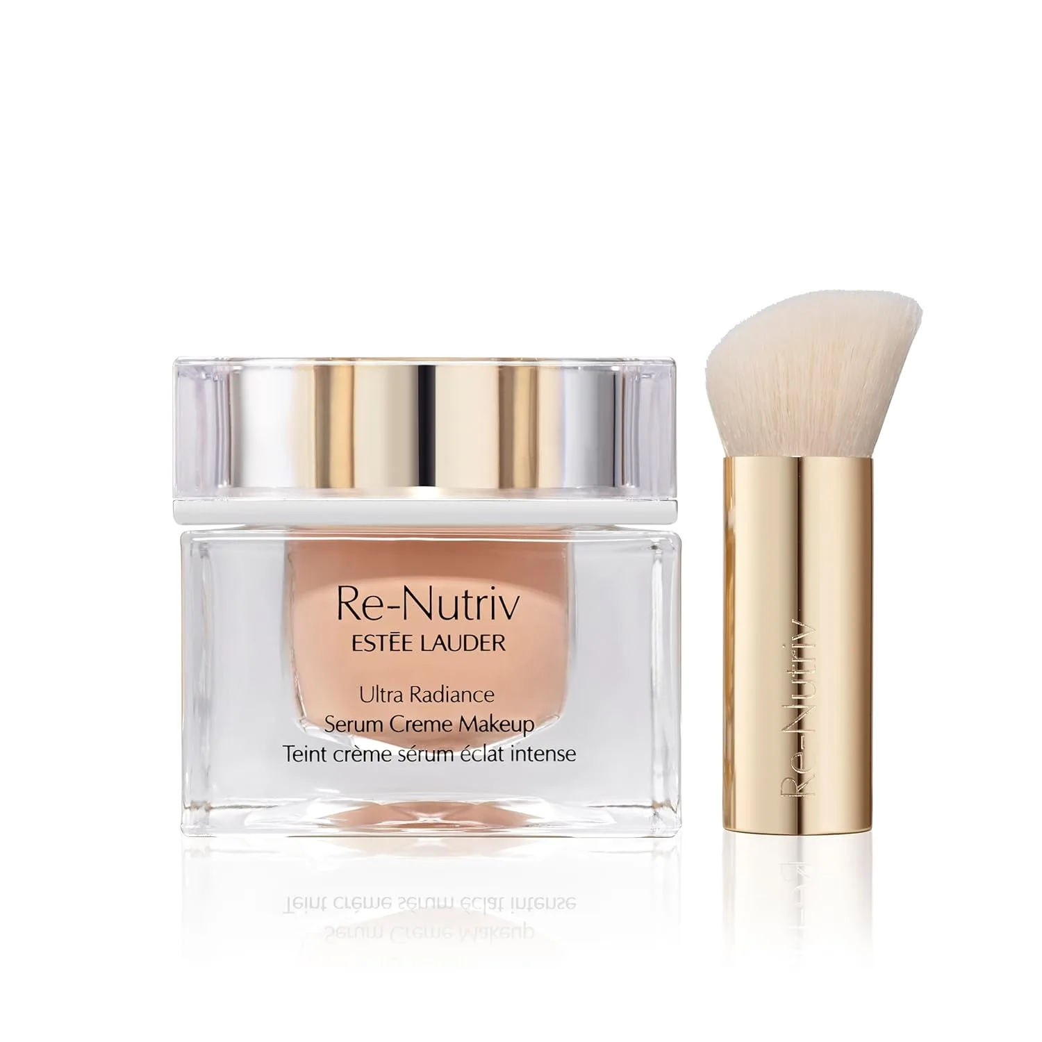 Крем-сыворотка Estée Lauder Re-Nutriv Ultra Radiance | Роскошная тональная основа с гиалуроновой кислотой | Стойкость и увлажнение до 12 часов, 30 мл, 2C0 Cool Vanilla - Light-medium with cool pink undertones