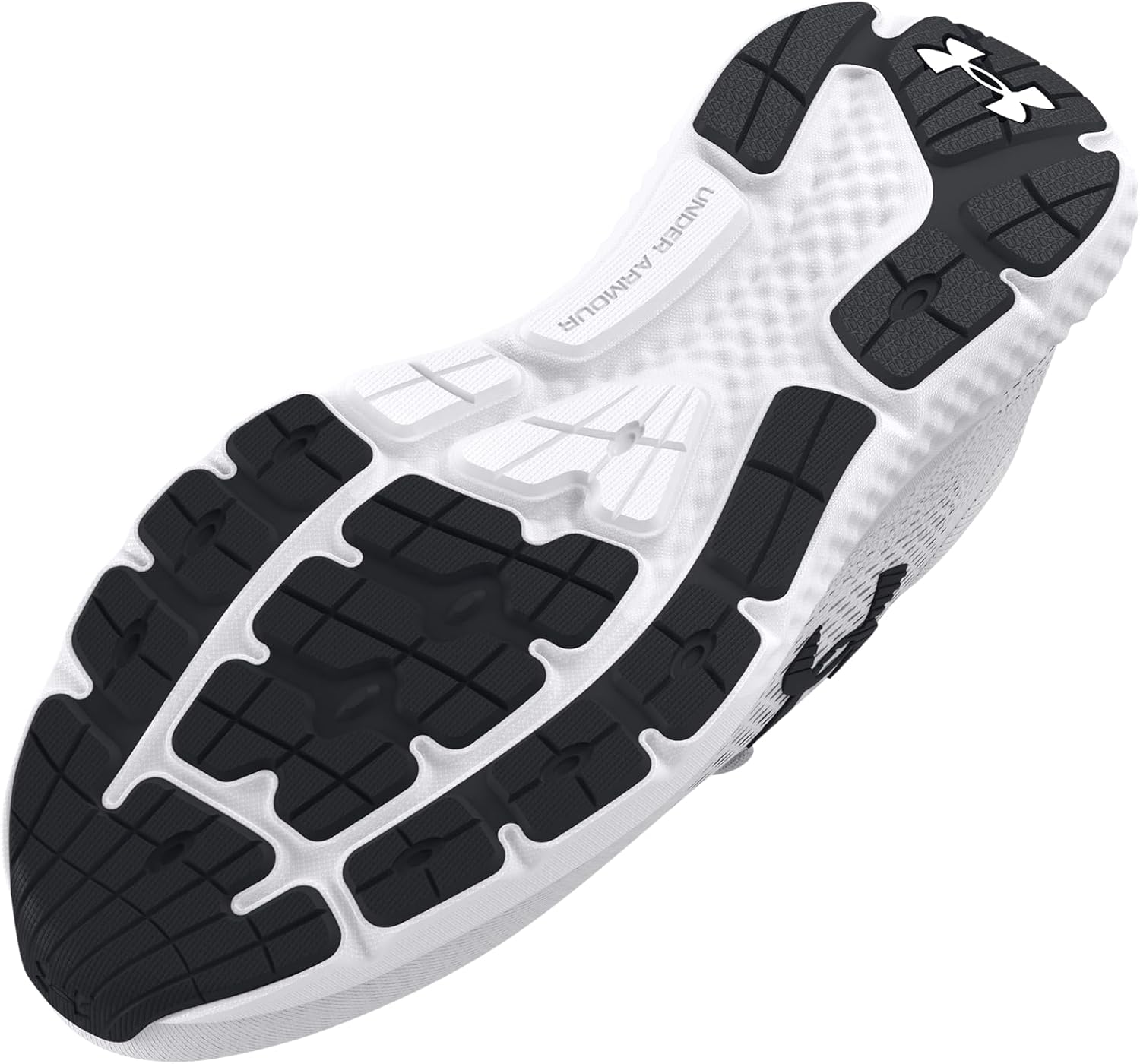 Мужские кроссовки Under Armour Charged Rogue 4, белый/черный — фото 4