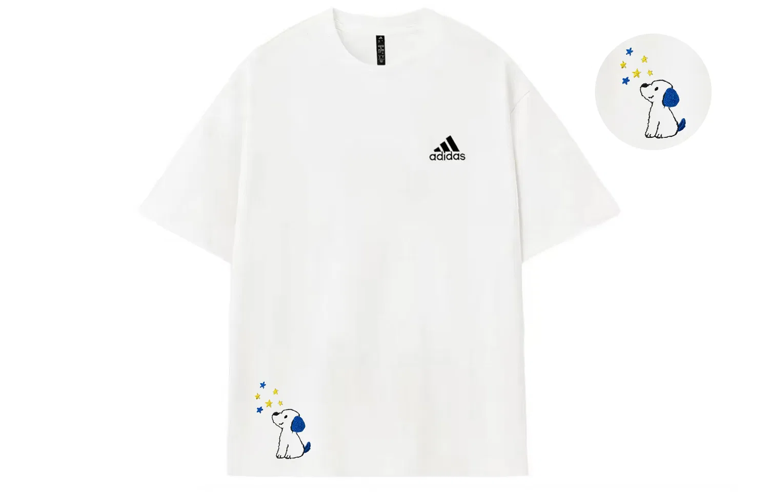 Футболка Adidas MUST HAVES Unisex Ecru — фото 3