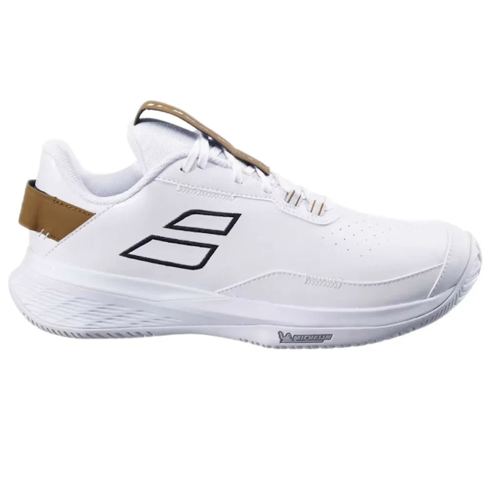 Мужские теннисные кроссовки «SFX Evo All Court Wimbledon» от Babolat, White X After Dark (1096) — фото 2