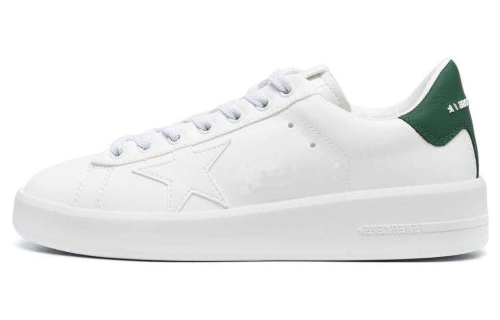 

Кроссовки Golden Goose Logo-print Laced Leather, белый