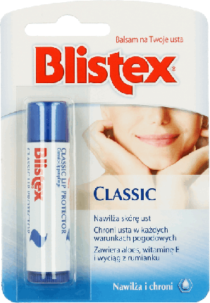 

Увлажняющий защитный классический бальзам для губ - 425 г Blistex