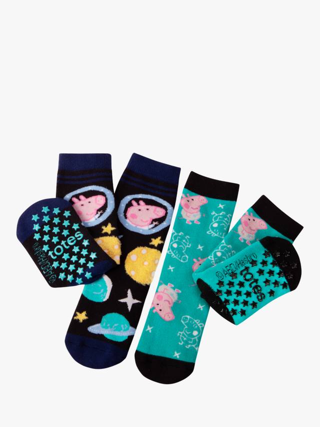 

Детские тапочки-носки Джордж Пятачок totes, Pack of 2