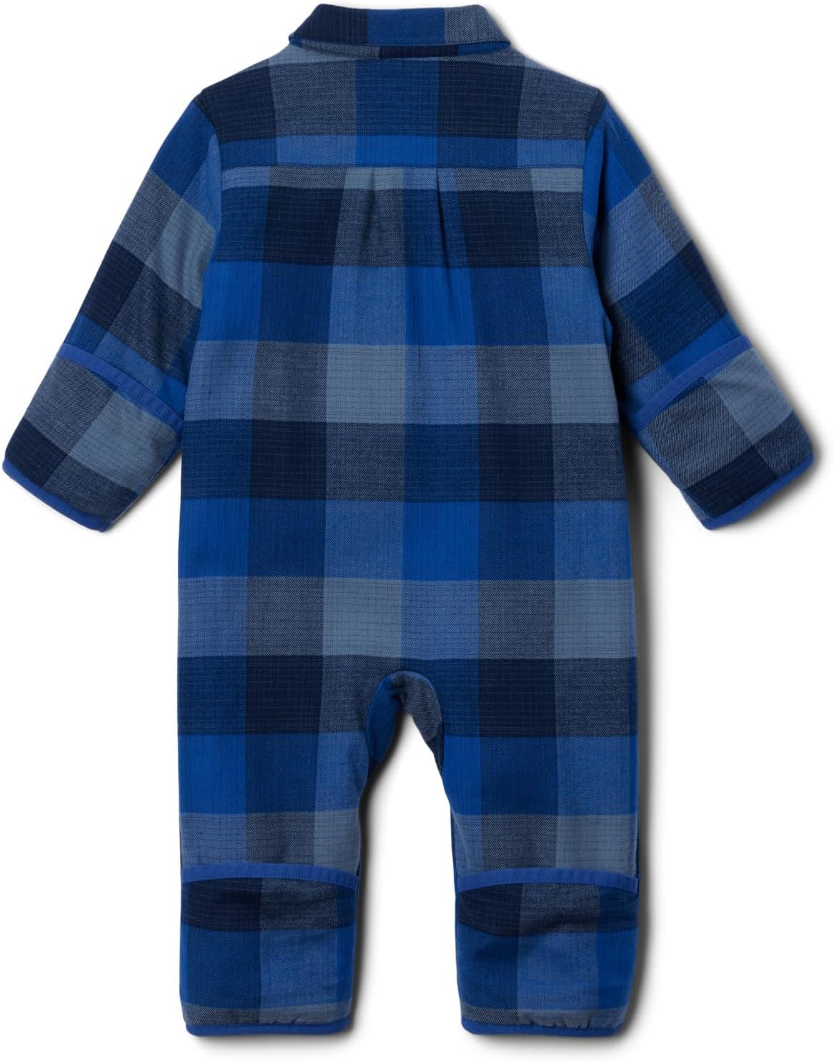 Columbia baby-boys Cornell Woods Flannel Bunting, Collegiate Navy Ombre Buffalo — фото 2