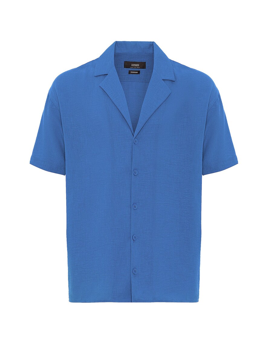 

Рубашка на пуговицах классического кроя Antioch, цвет Blue/Royal blue