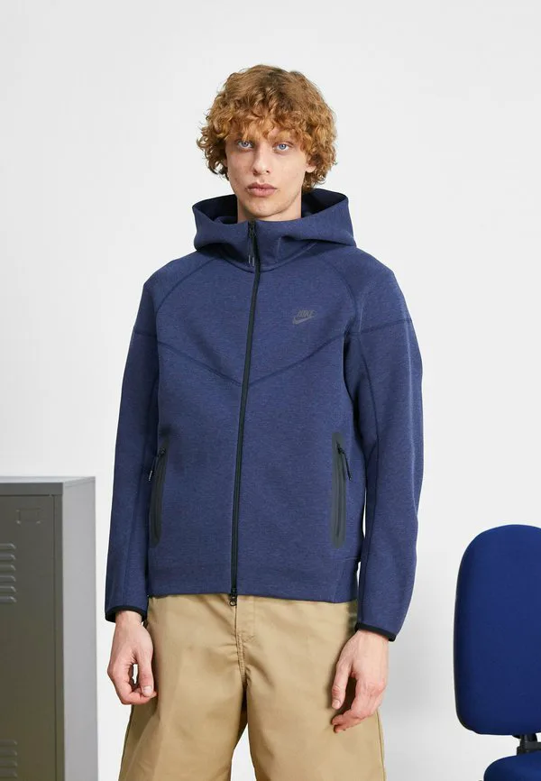 Технологичная толстовка на молнии Nike Sportswear, Blue — фото 3
