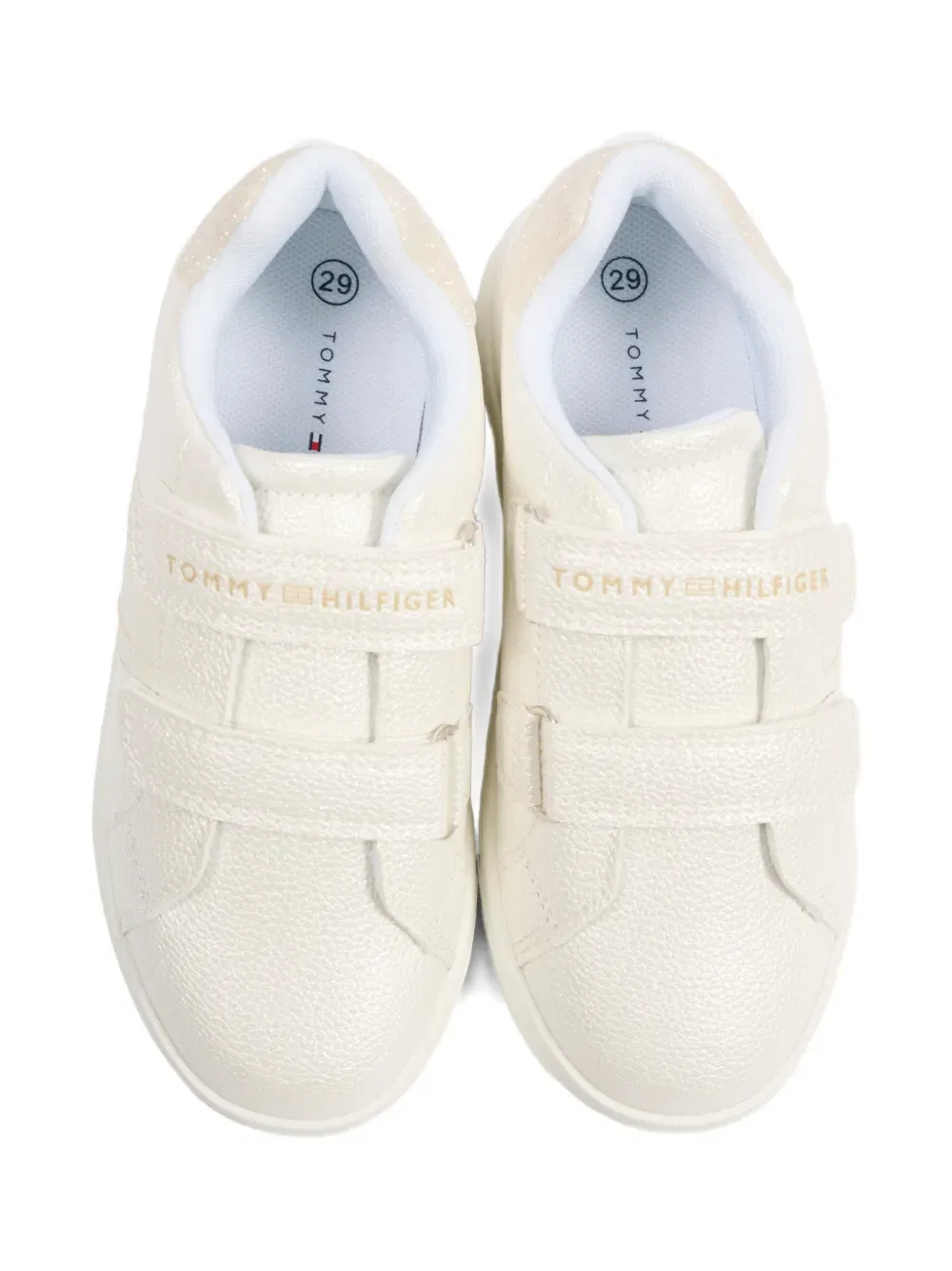 Кроссовки с ремешком на липучке Tommy Hilfiger Junior, нейтральный — фото 3