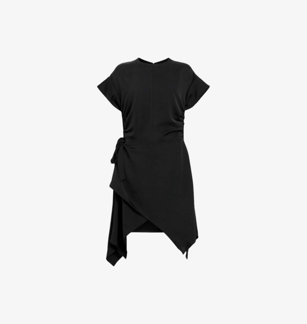 

Мини-Платье Riko с короткими рукавами Allsaints, черный