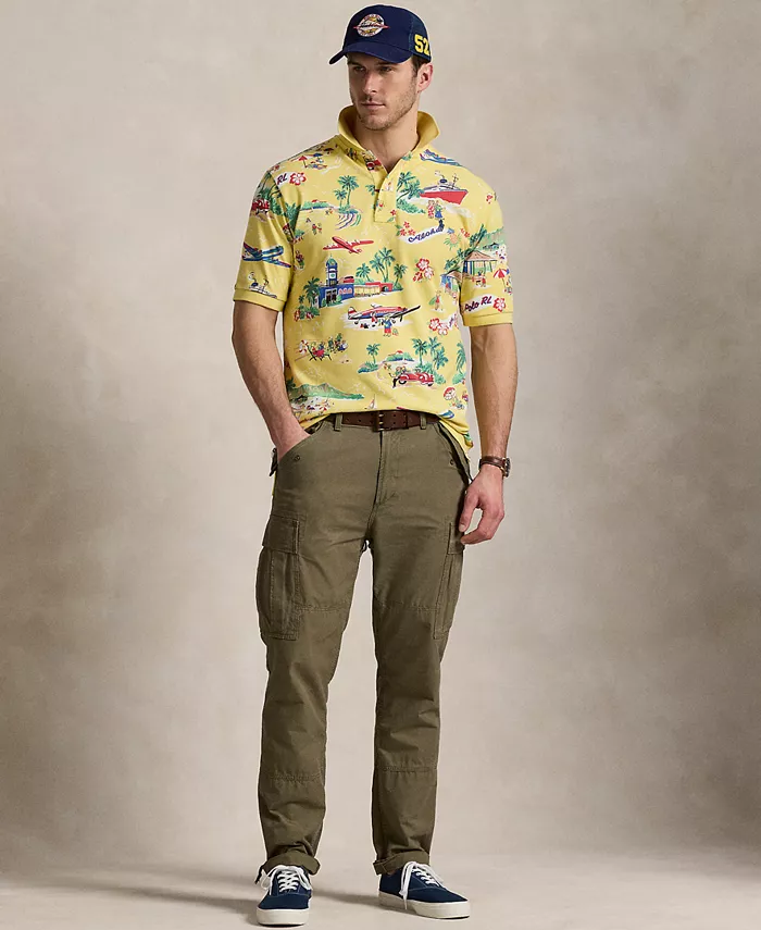 

Мужская поло с медведем Polo Bear, сетчатая, больших размеров Polo Ralph Lauren