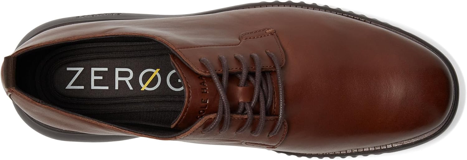 Мужские кроссовки Cole Haan 2.Zerogrand с деконструированным гладким носком, коричневый/коричневый/темно-коричневый/темно-коричневый — фото 3