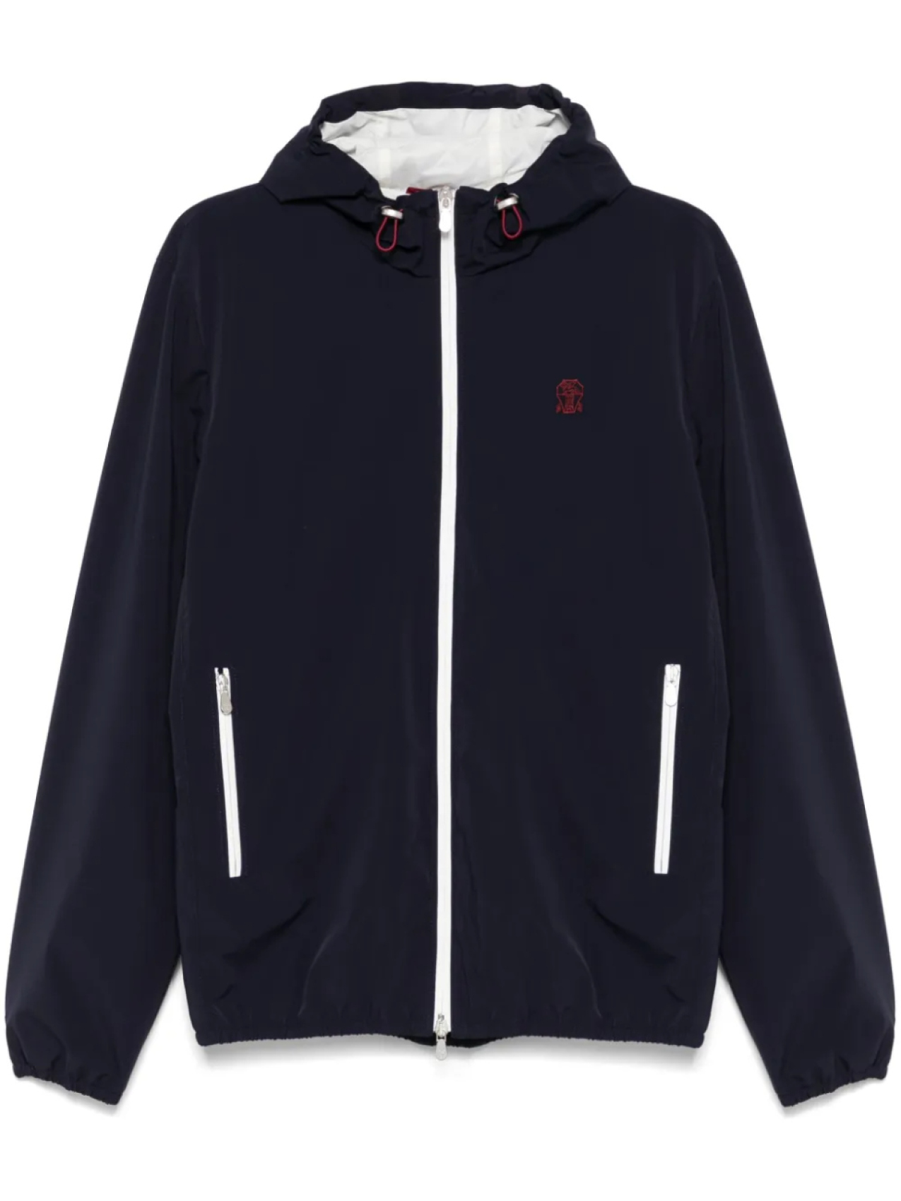 

Куртка с капюшоном Brunello Cucinelli, синий