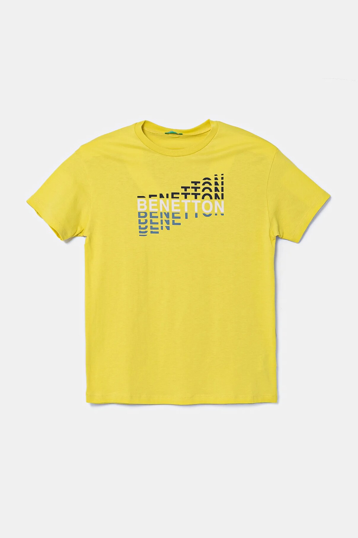 

Футболка из хлопка для детей United Colors Of Benetton, зеленый