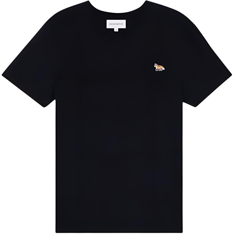 

Футболка Cotton с логотипом Fox от Maison Kitsuné Maison Kitsune, черный