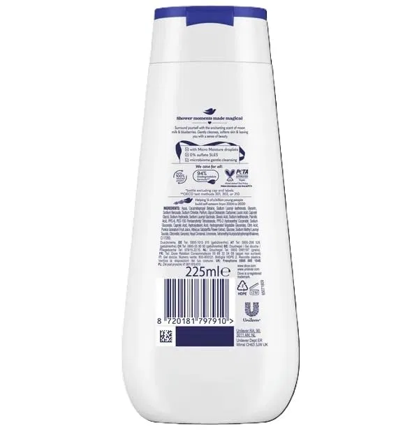 Крем-гель для душа Advanced Care Mystic Muse от Dove (12 x 225 мл) Dove — фото 2