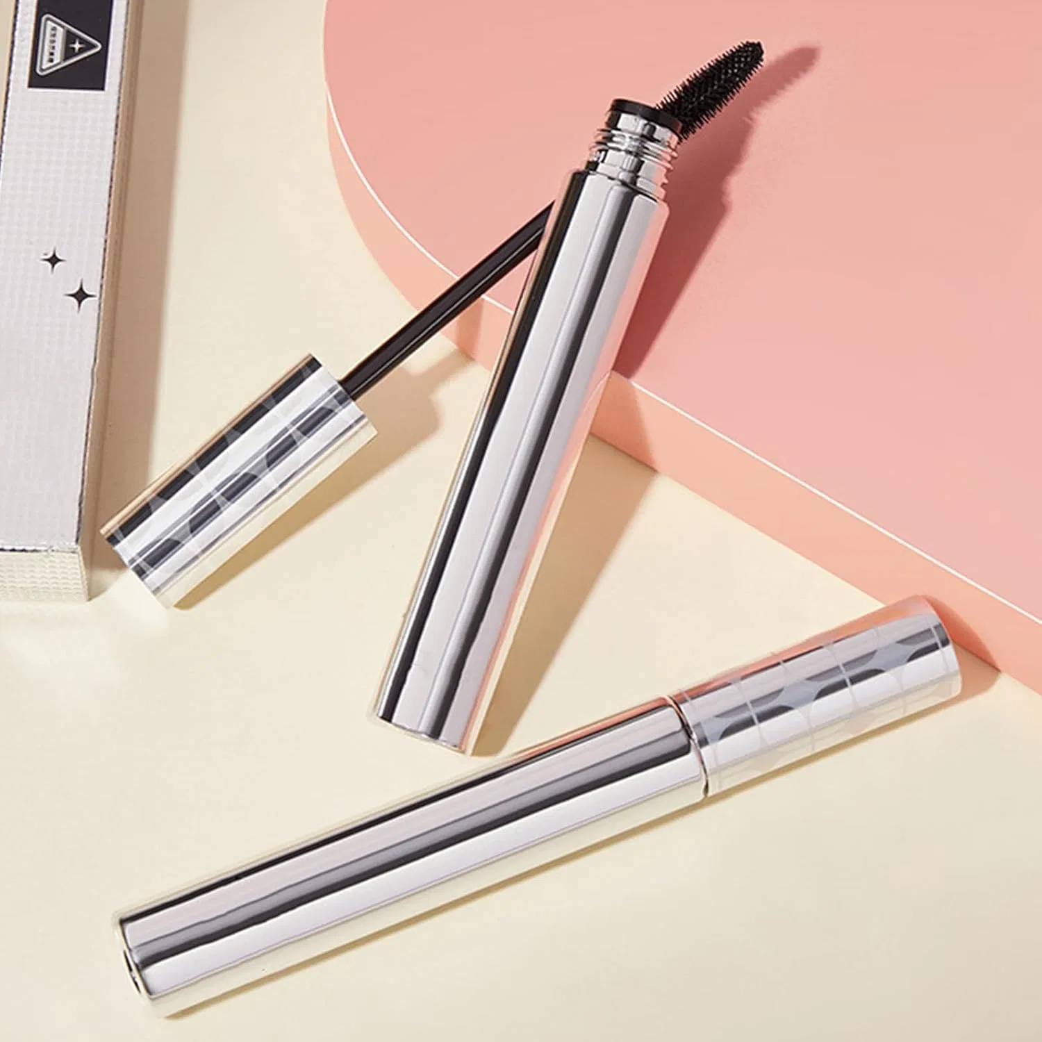 Тушь для ресниц 5D Silk Fiber Lash Mascara Aomeijie, объемная, черная — фото 3