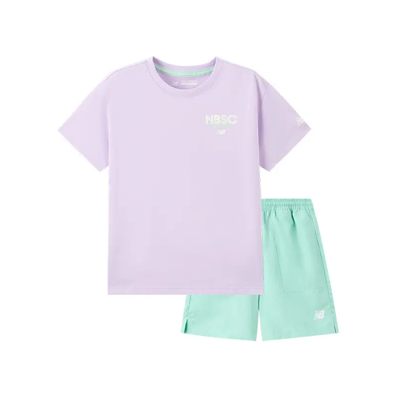 New Balance Повседневная спортивная одежда NBSC Violet для детей от 3 до 7 лет — фото 3