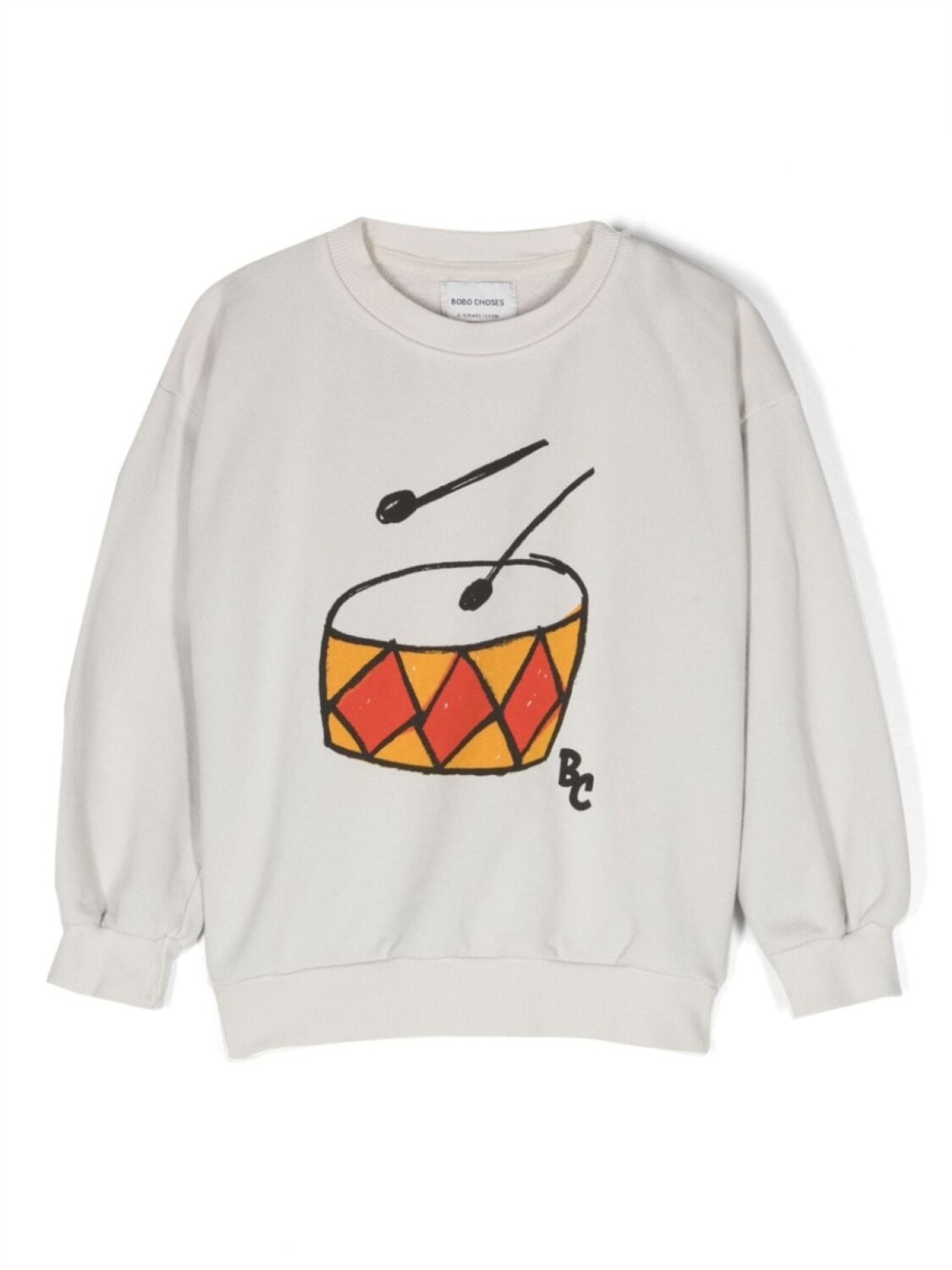 

Bobo Choses толстовка Play the Drum, серый