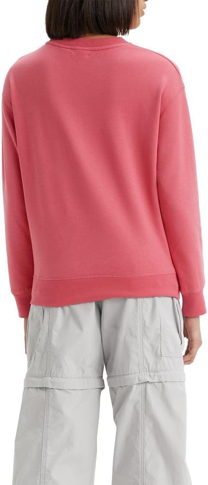 Женская толстовка Levi's Graphic Standard с круглым вырезом, Foil Batwing Fill Italian Rose — фото 2