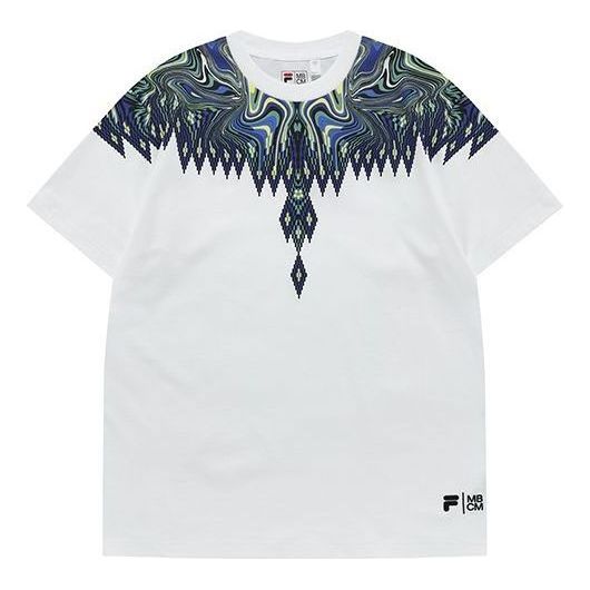 

Футболка FILA FUSION x Marcelo Burlon SS22 Tee 'White Green', белый