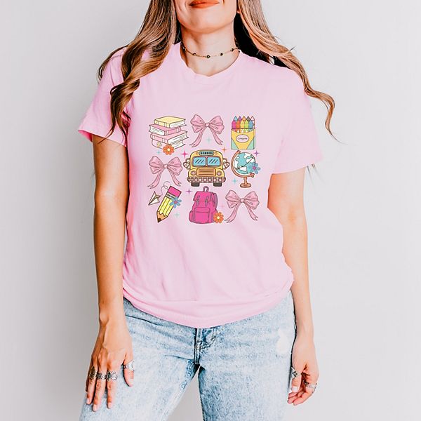 

Футболка с коротким рукавом Coquette school chart Simply Sage Market, Pink, Зеленый, Футболка с коротким рукавом Coquette school chart Simply Sage Market, Pink