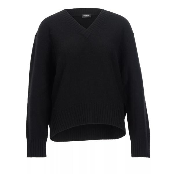 

Пулловер v-pullover lurex 200l schwarz S.Marlon, черный