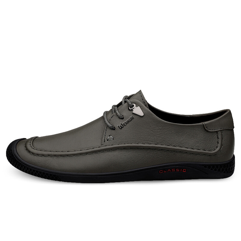 

Туфли Men"s Casual Men Low-Top Gray Wen Nai
