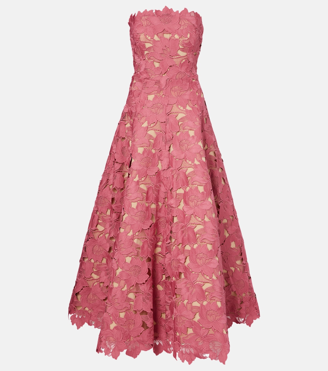 

Платье из гипюрового кружева Oscar de la Renta, Chrysanthemum