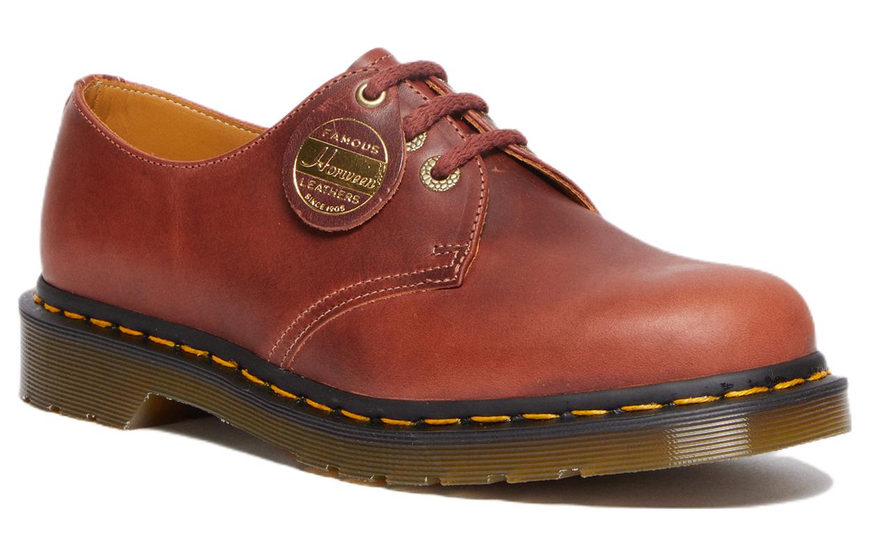 Кроссовки Dr. Martens 1461 Made in England Denver Leather Oxford Shoes 'Brown' — фото 2