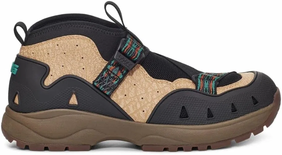 Мужские ботинки Teva Zapatilla Revive '94 Mid для треккинга и походов, Black Brown