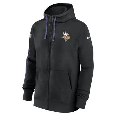 

Худи Nike Minnesota Vikings Sideline Team Issue Club, черный