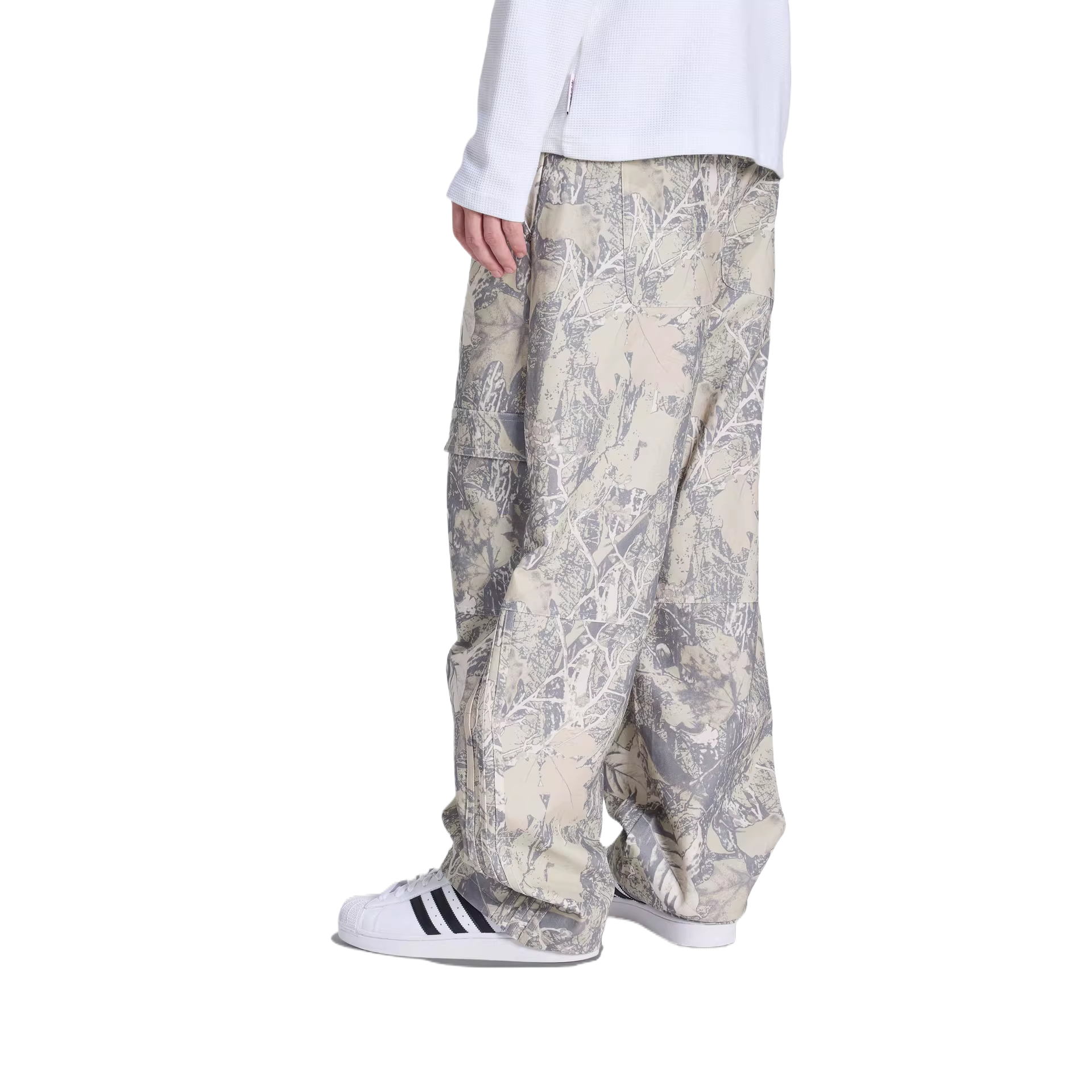 Кargo брюки мужские Adidas Originals, светло-sesame серый — фото 2