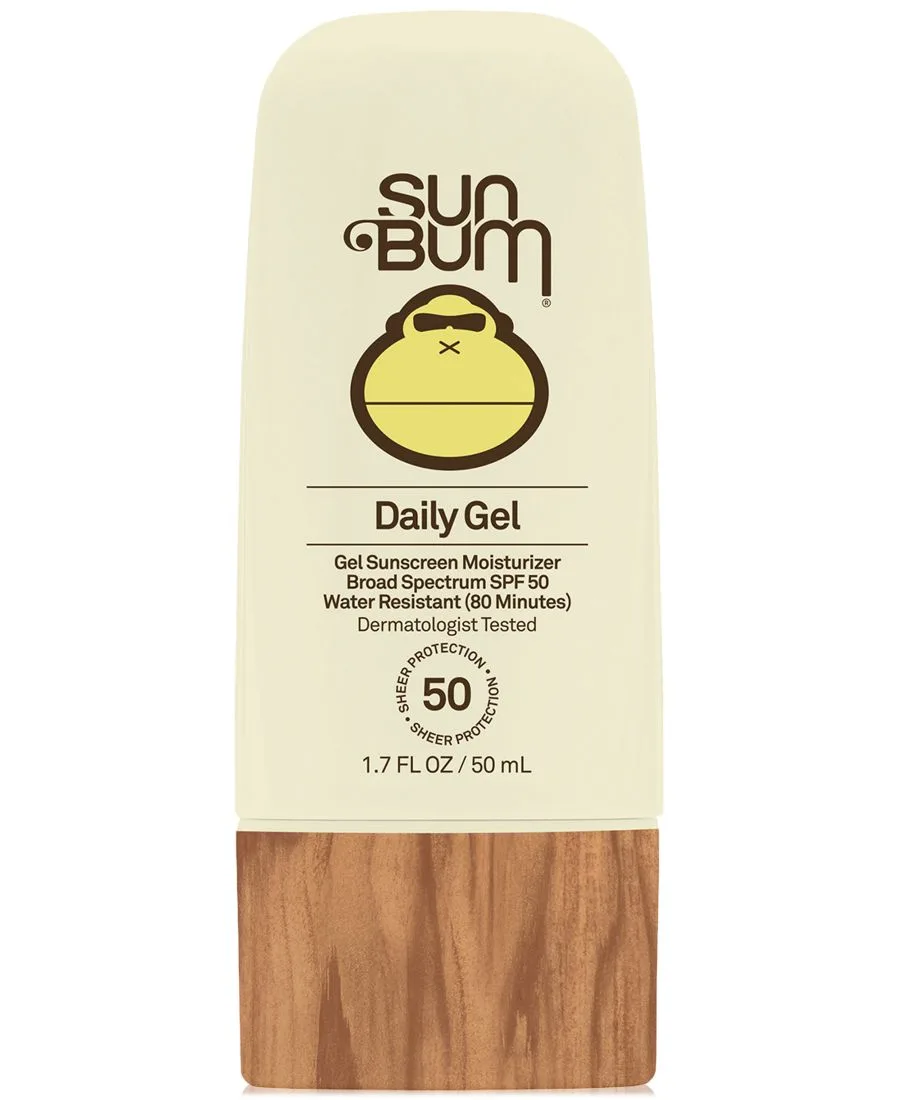 Sun Bum Ежедневный увлажняющий солнцезащитный гель для лица SPF 50, 1,7 унции
