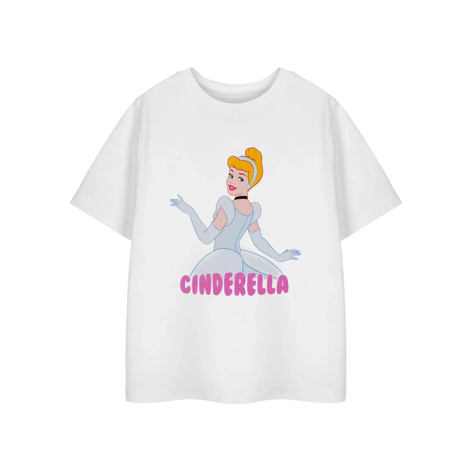 Футболка детская с принцессой Золушкой Disney, белый