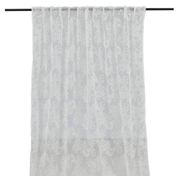 

Штора ebuy24 Daisy 2 шт, 140x1x240 см цвет glas weiß