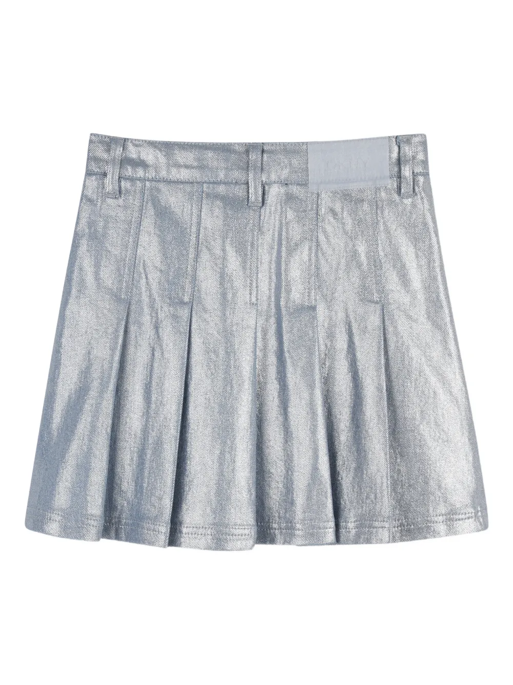 Плиссированная юбка Dkny Kids, серебряный — фото 2