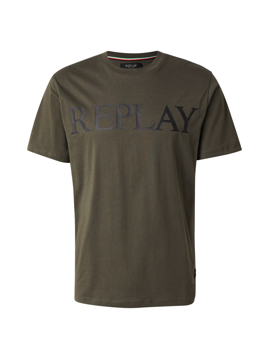 

Классическая футболка REPLAY Shirt, оливковый