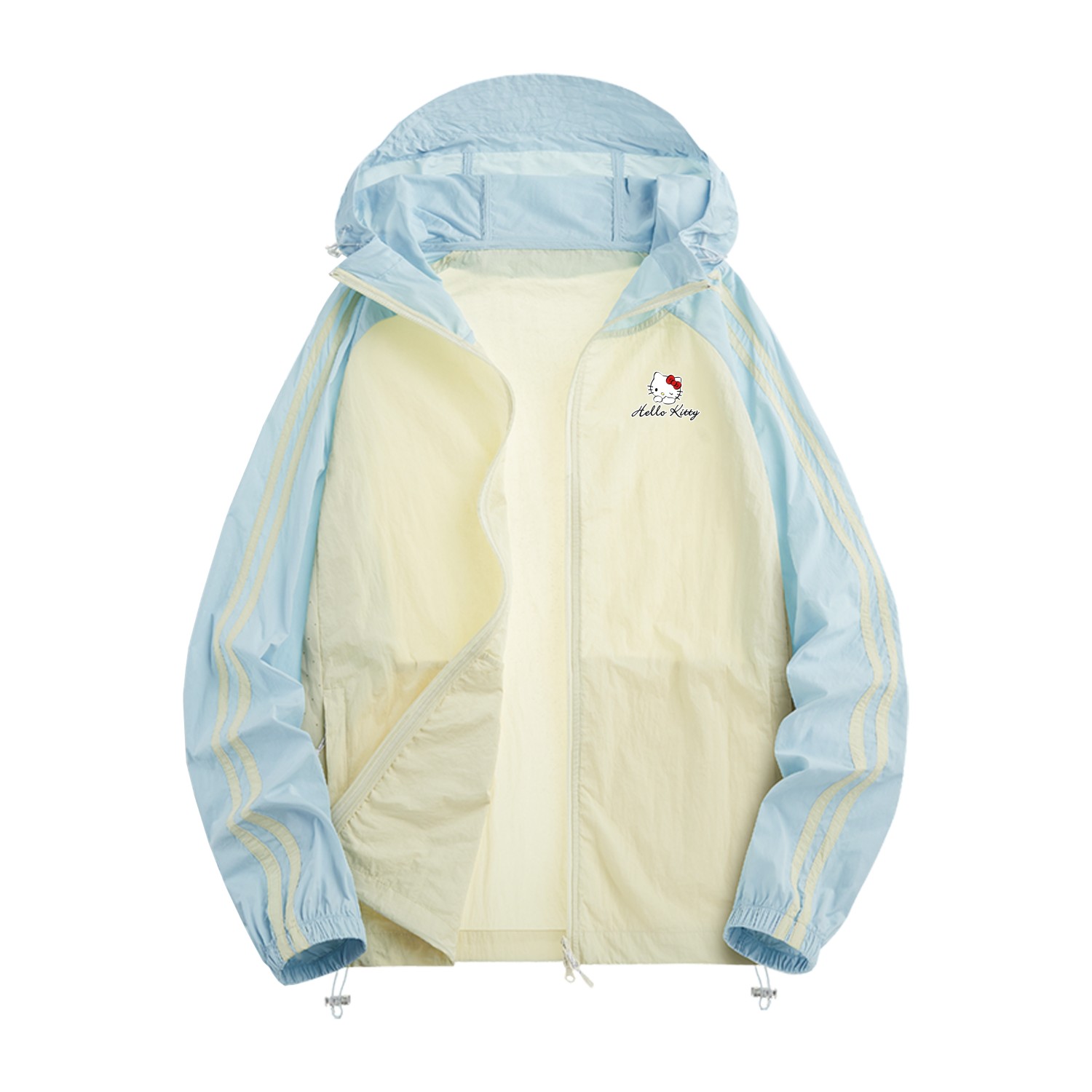 

Sanrio Хелло Китти Быстросохнущая Охлаждающая Одежда с Защитой от Солнца Унисекс, Light Yellow B