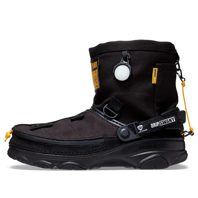 

Зимние ботинки Crocs GRIP SWANY x atmos x All-Terrain Clog 'Black', черный